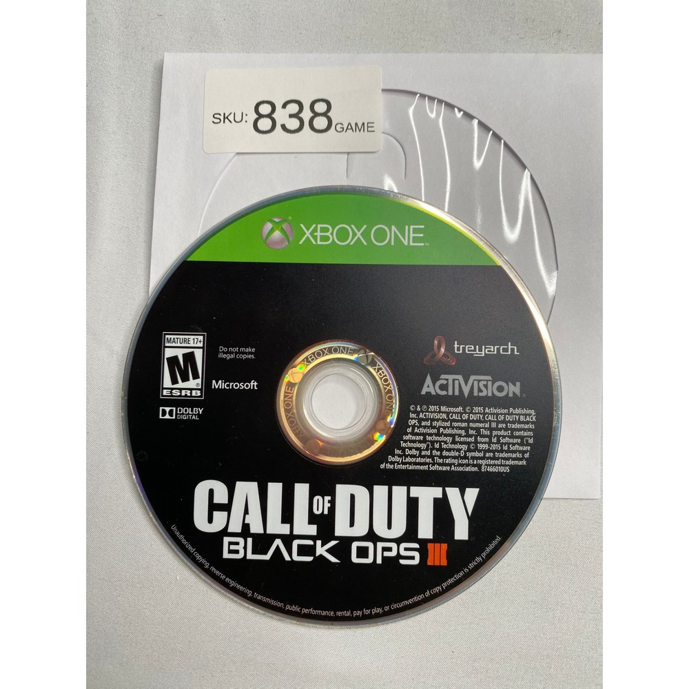 Call of Duty Black Ops III Xbox One